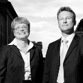Deutscher Günderpreis: Finalist Kategorie StartUp Ajax Loktechnik GmbH & Co. KG  v.l.n.r.: Maja Halver, Dr. Jörn Bruhn - Foto Deutscher Günderpreis