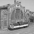 Rangierlokomotive (Hybrid) vor dem Standort Stendal - Foto Alstom