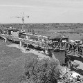 Am 15. Mai 2012 wurde bei Halle an der Saale der 216. und damit letzte Pfeiler der Saale-Elster-Talbrücke im Rahmen der Verkehrsprojekte Deutsche Einheit  - Foto Deutsche Bahn AG