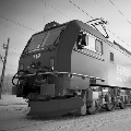 IORE 119 Lokomotive der Luossavaara-Kiirunavaara AB - copyright LKAB