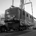 Die Ge 4/4 I Nr 602 beim Verlad in Landquart - Foto Marcel Manhart